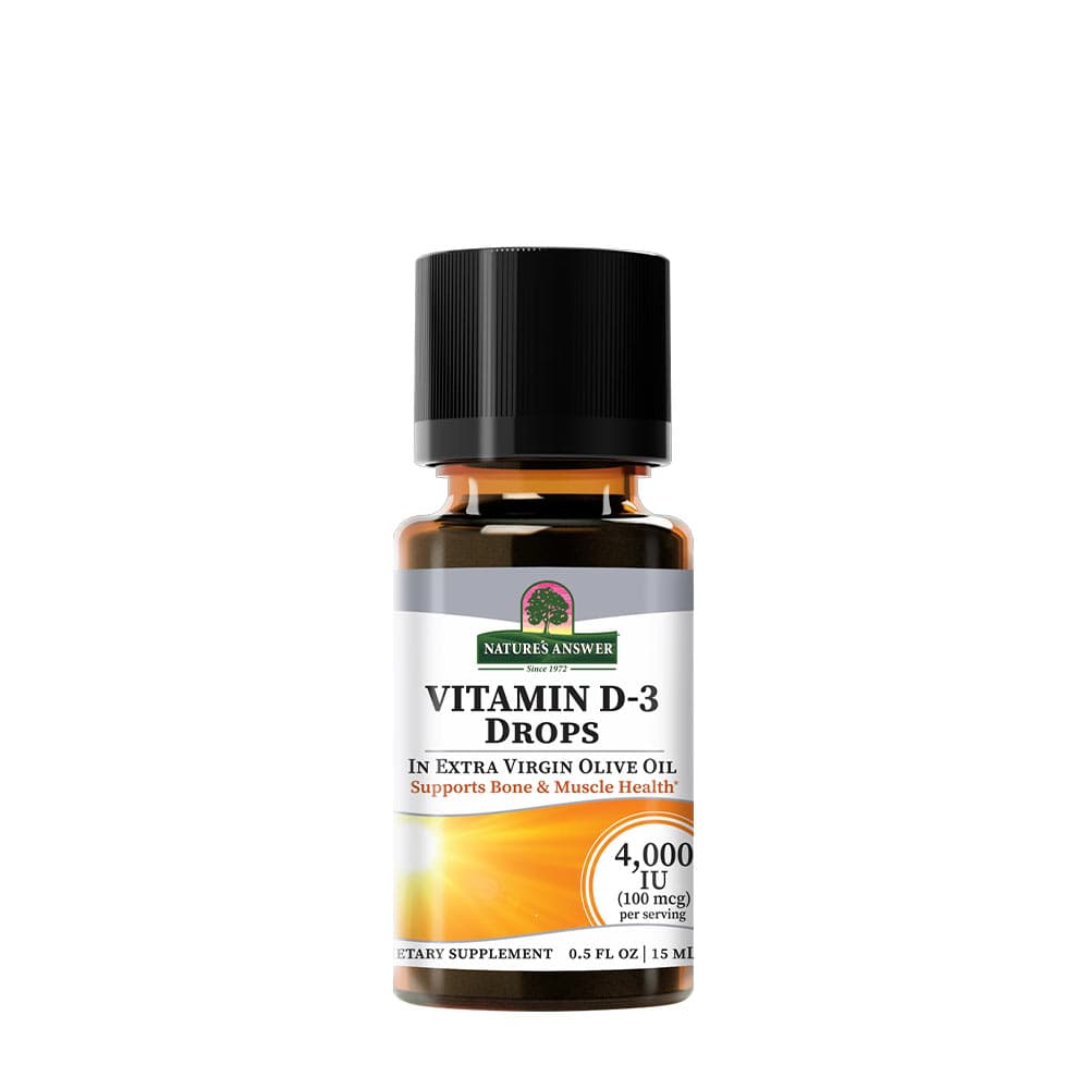 Nature'S Answer - Vitamin D-3 Drops - 15ml – Nature'S Answer förpackning
