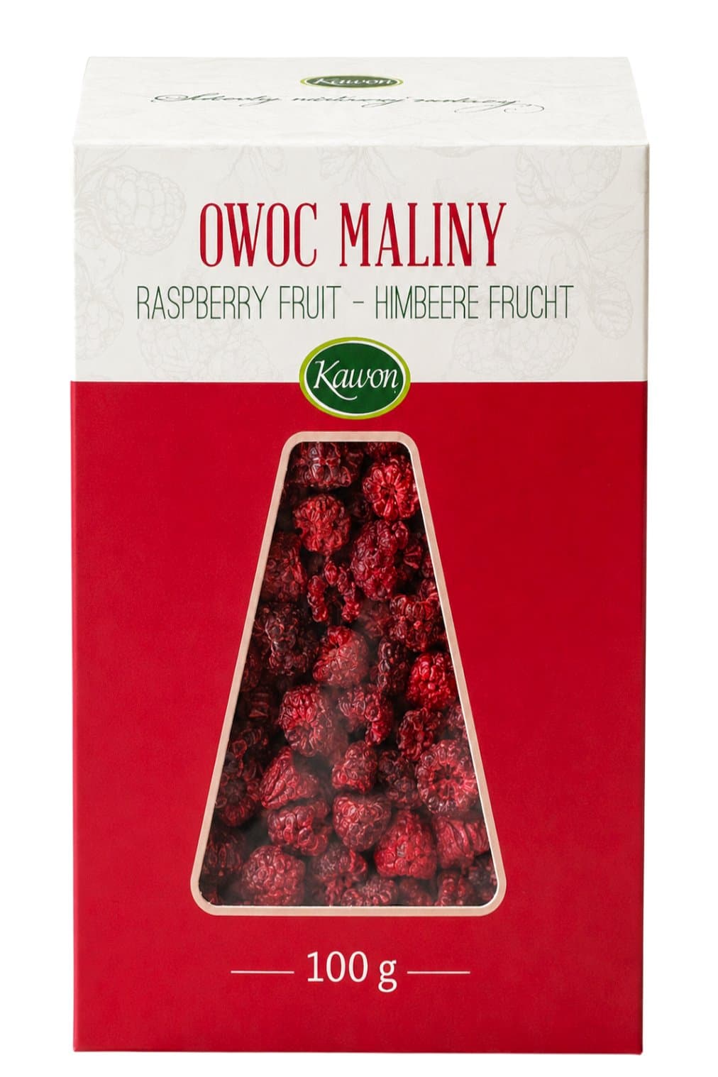 Kawon - Malina owoc 100g – Kawon förpackning