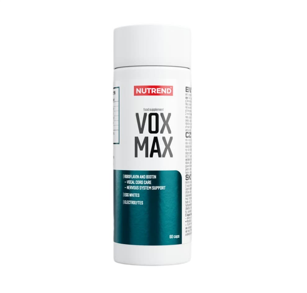 Nutrend - Vox Max - 60 caps – Nutrend förpackning