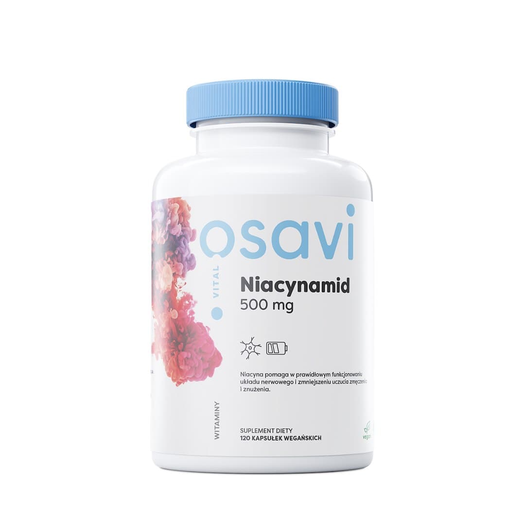 Osavi - Niacinamid 500 mg, 120 kapslar