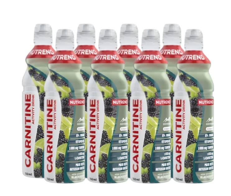 Nutrend - Carnitine Activity Drink - 750ml (8 x 750ml Pack) – Nutrend förpackning