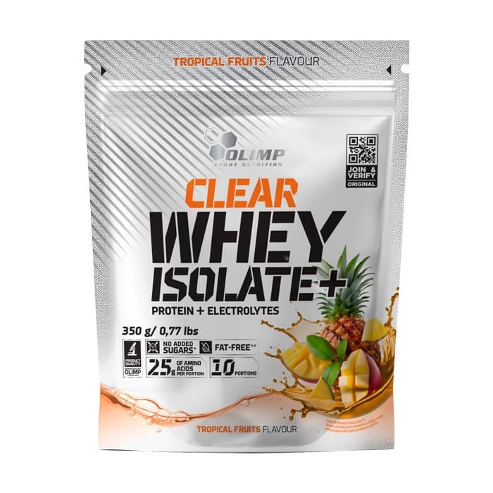 Olimp Labs - Clear Whey Isolate+ – Olimp Labs förpackning