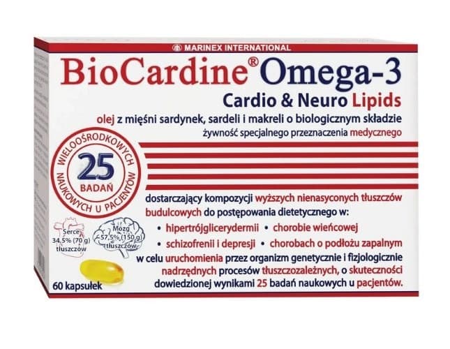 Marinex International - Biocardine Omega-3 Sydän & Aivo Lipidit