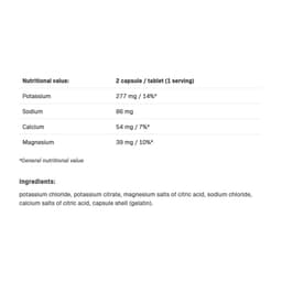 Allnutrition - Elektrolytter - 60 Kapsler