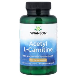 Swanson - Acetyl L-Carnitine - 100 Vcaps