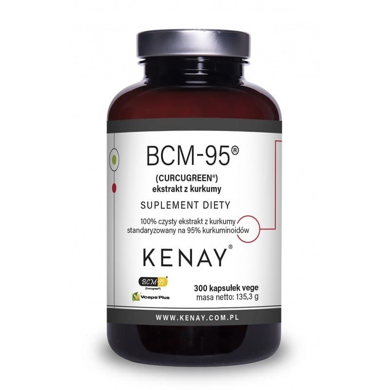Kenay - Bcm-95 Curcugreen Turmeric Extract – Kenay förpackning
