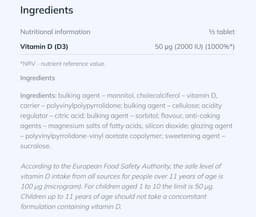 Olimp Labs - Gold-Vit D3 Fast - 30 Tabs