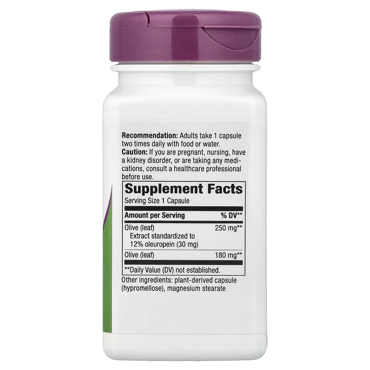 Nature's Way - Olive Leaf Premium Extract - 60 Caps
