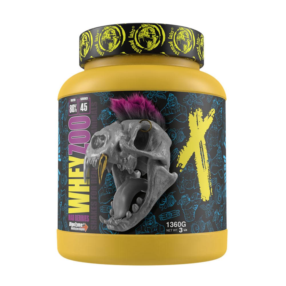 Zoomad Labs - WHEY ZOO, Mad Berries - 1.36kg