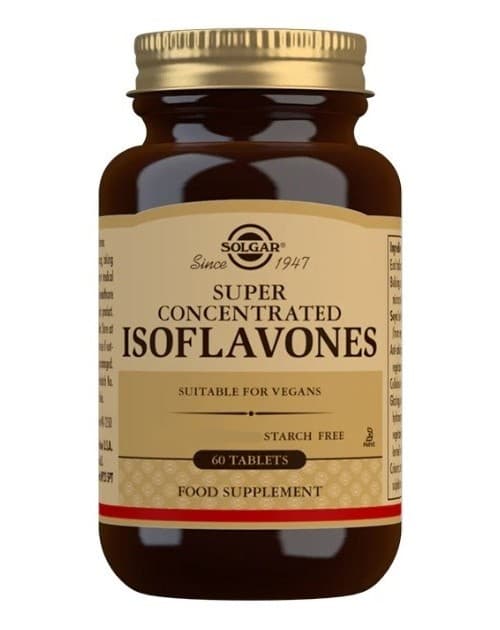 Solgar - Super Concentrated Isoflavones - 60 Tabs – Solgar förpackning