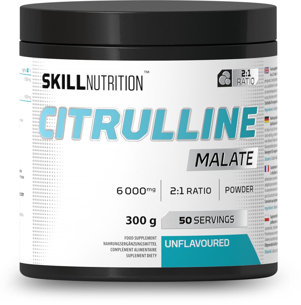 Skill Nutrition - Citrulline Malate - 300g – Skill Nutrition förpackning