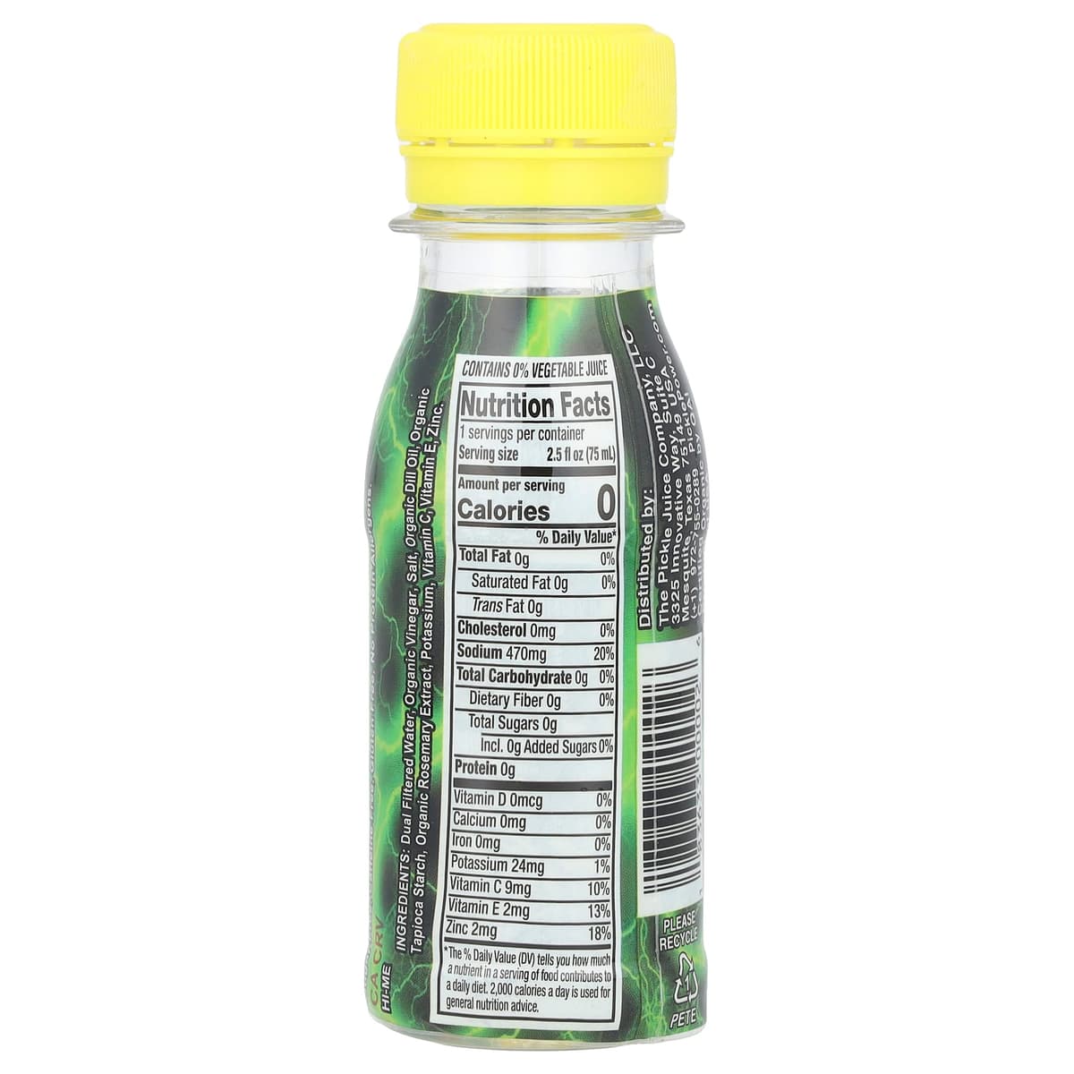 Pickle Juice - Shot - 2.5 FL OZ - 75 ml
