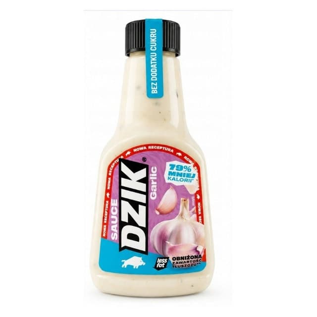 DZIK - Hvidløgssauce - 430 g – DZIK