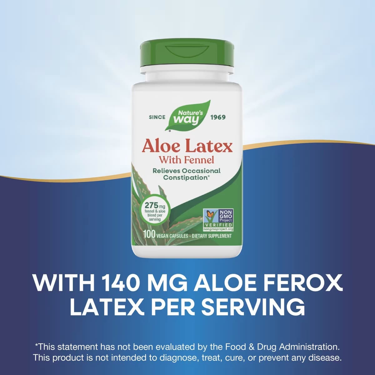 Nature's Way - Aloe - 100 Kapselia