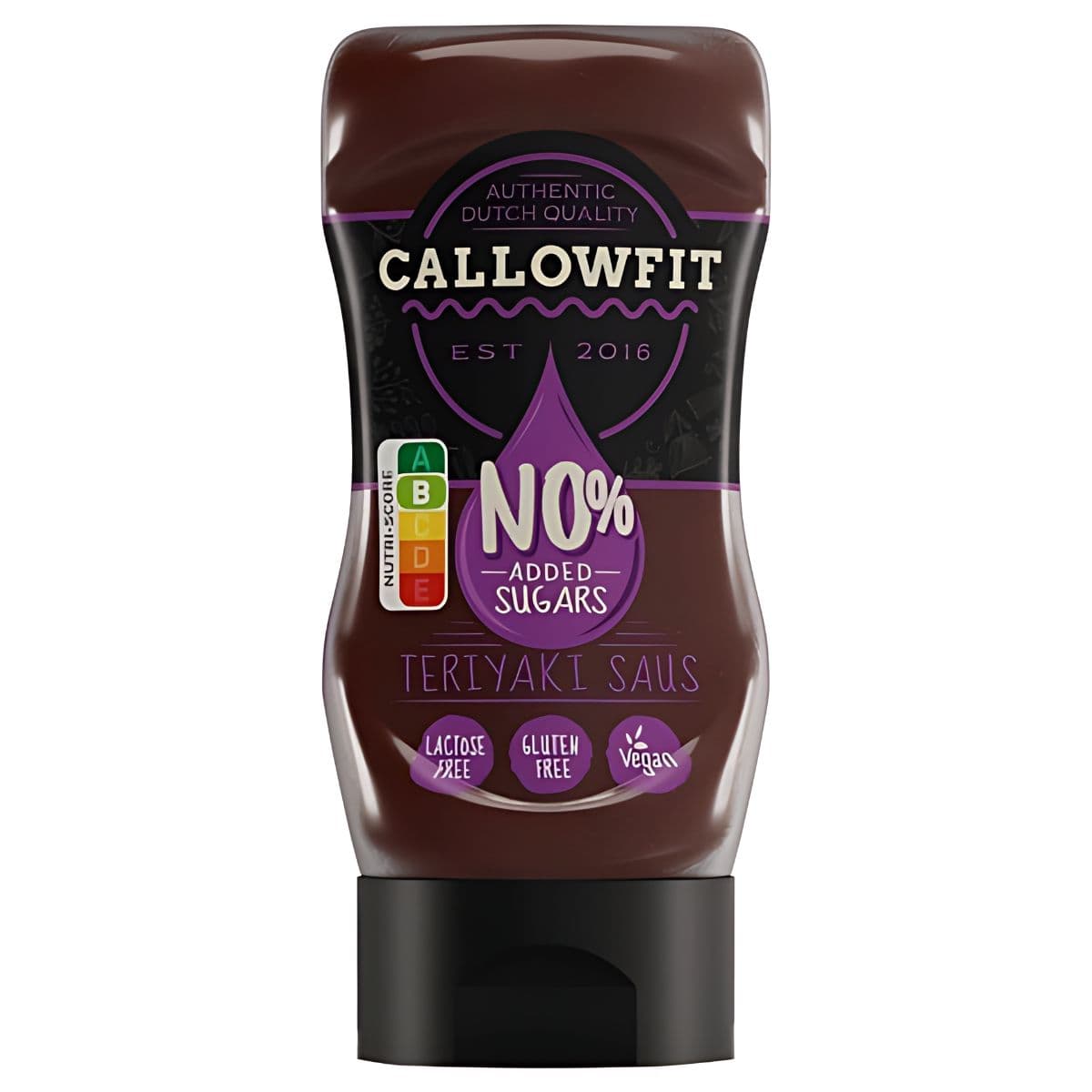 Callowfit - Teriyakisås - Ny, 0,45 kg – Callowfit förpackning