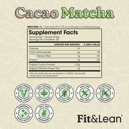Fit & Lean - Cacao Matcha - 105g