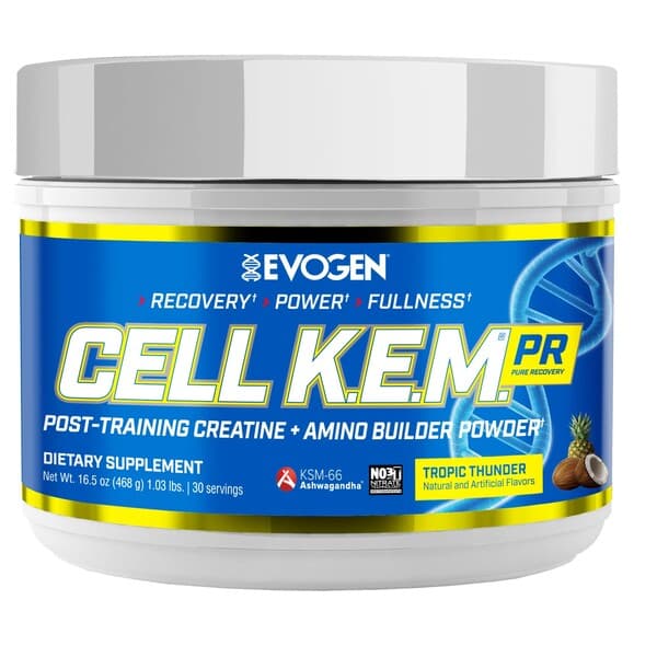 Evogen - Cell K.E.M. Pro, Tropical Thunder - 468g – Evogen förpackning
