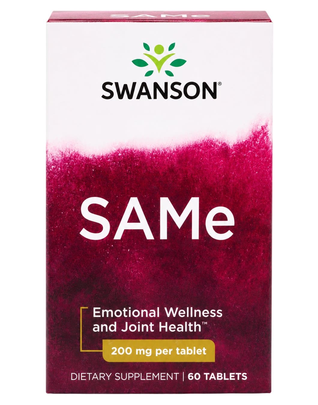 Swanson - SAMe - 60 tablets – Swanson förpackning