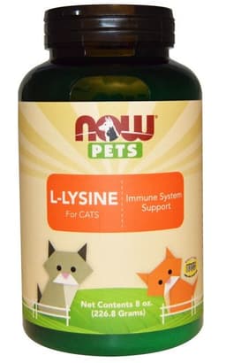 NOW Foods - L-Lysine For Cats - 226.8g