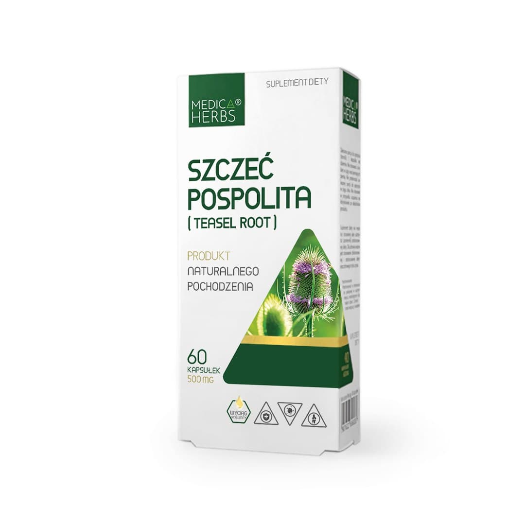 Medica Herbs - Teasel Root - 60 Caps – Medica Herbs förpackning