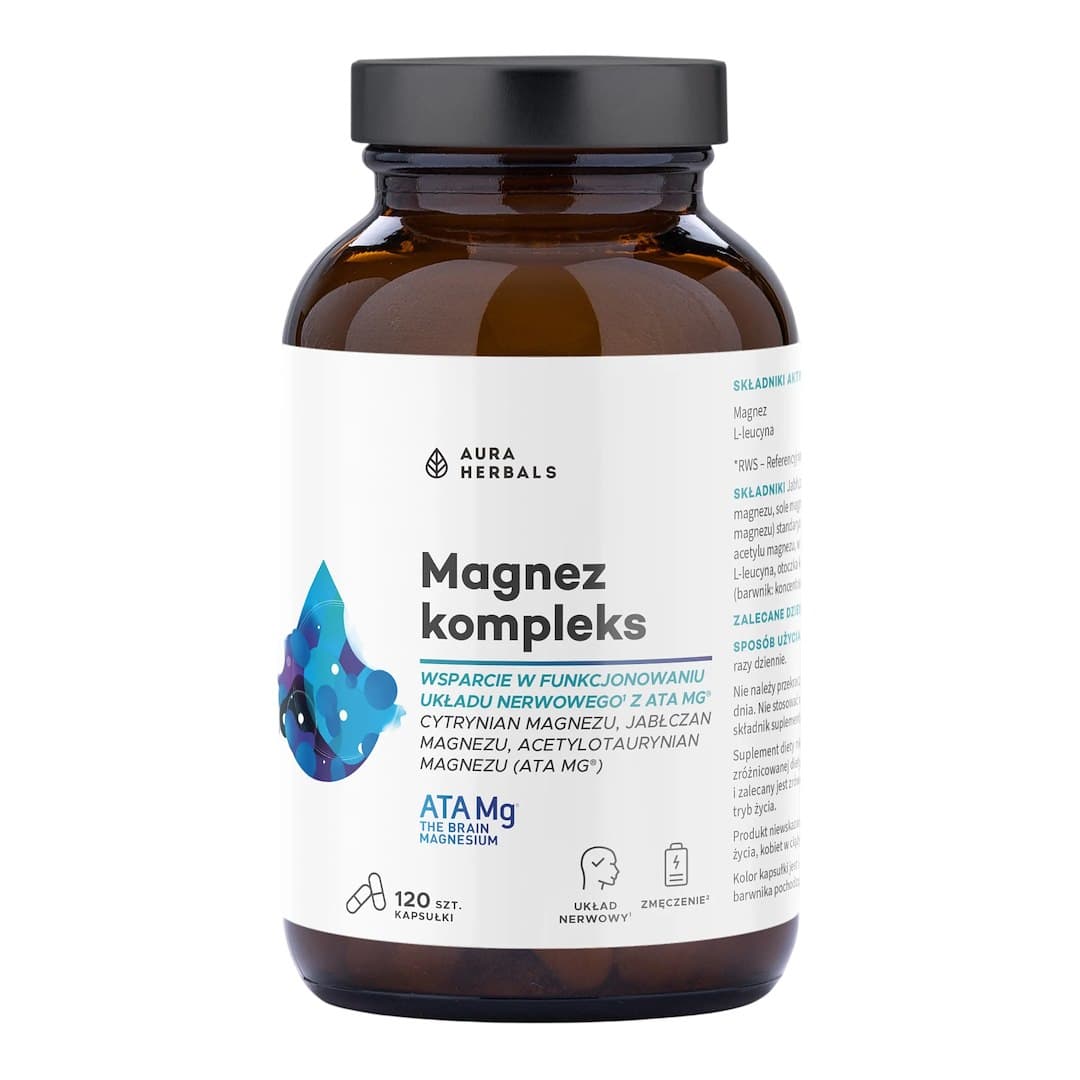 Aura Herbals - Magnesium Complex - 120 Caps