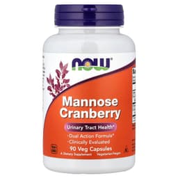 NOW Foods - Mannose Cranberry - 90 Vcaps