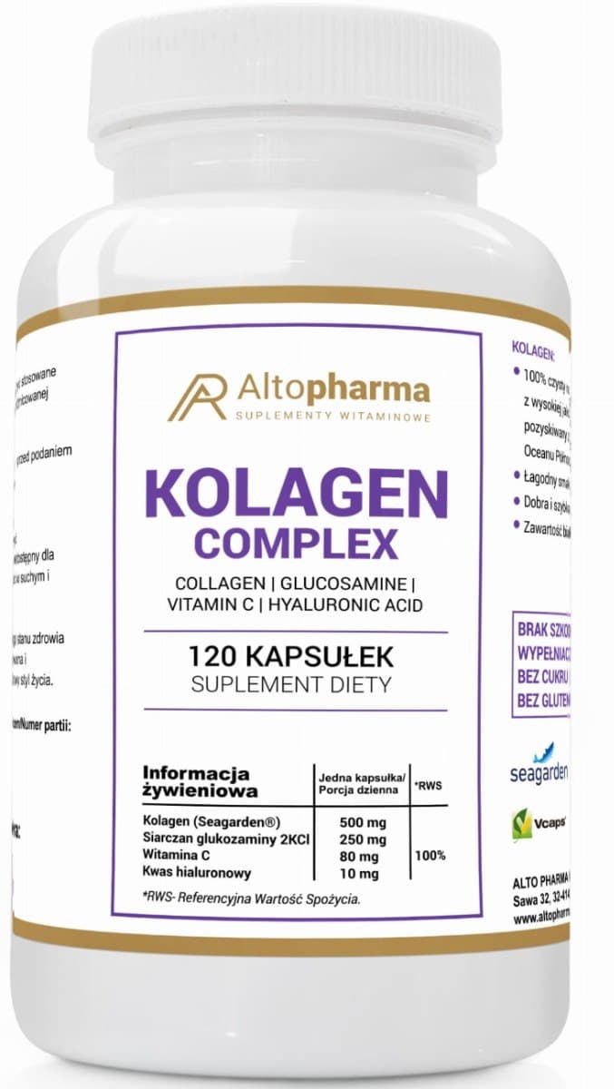 Altopharma - Collagen Complex - 120 Caps – Altopharma förpackning