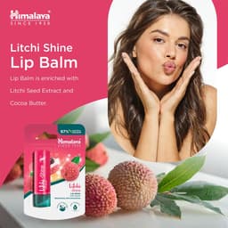 Himalaya Herbals - Litchi Shine Lip Balm - 4.5g
