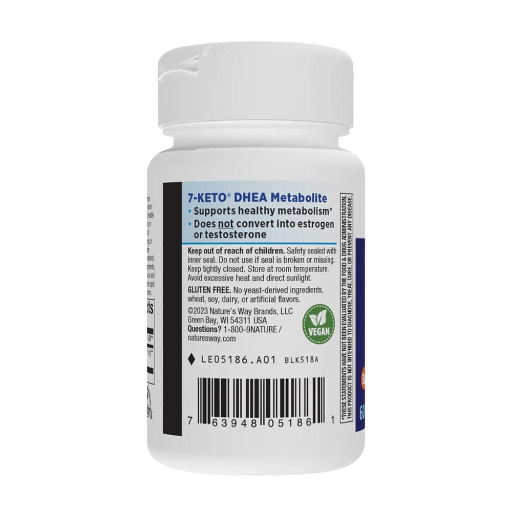 Nature's Way - 7-KETO DHEA Metabolite - 60 Caps