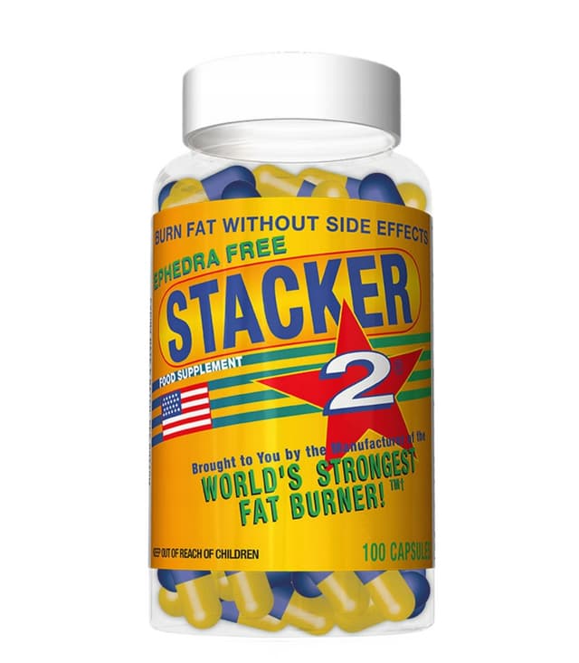 Stacker2 - Koffein och gurkmeja - 100 kapslar – Stacker2