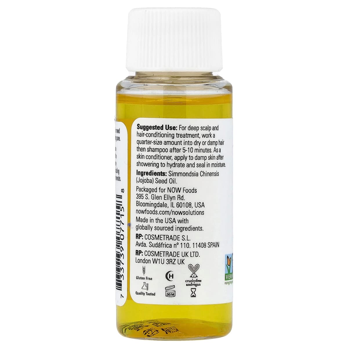 Now Foods - Jojoba Oil - 30ml