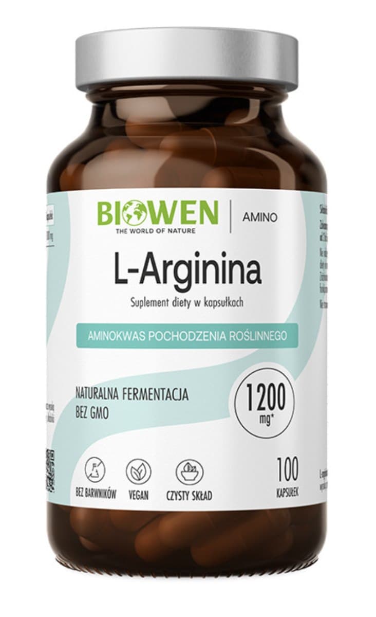 Biowen - L-Arginine - 100 Caps – Biowen förpackning