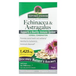 Nature's Answer - Echinacea & Astragalus - 90 Kapselia