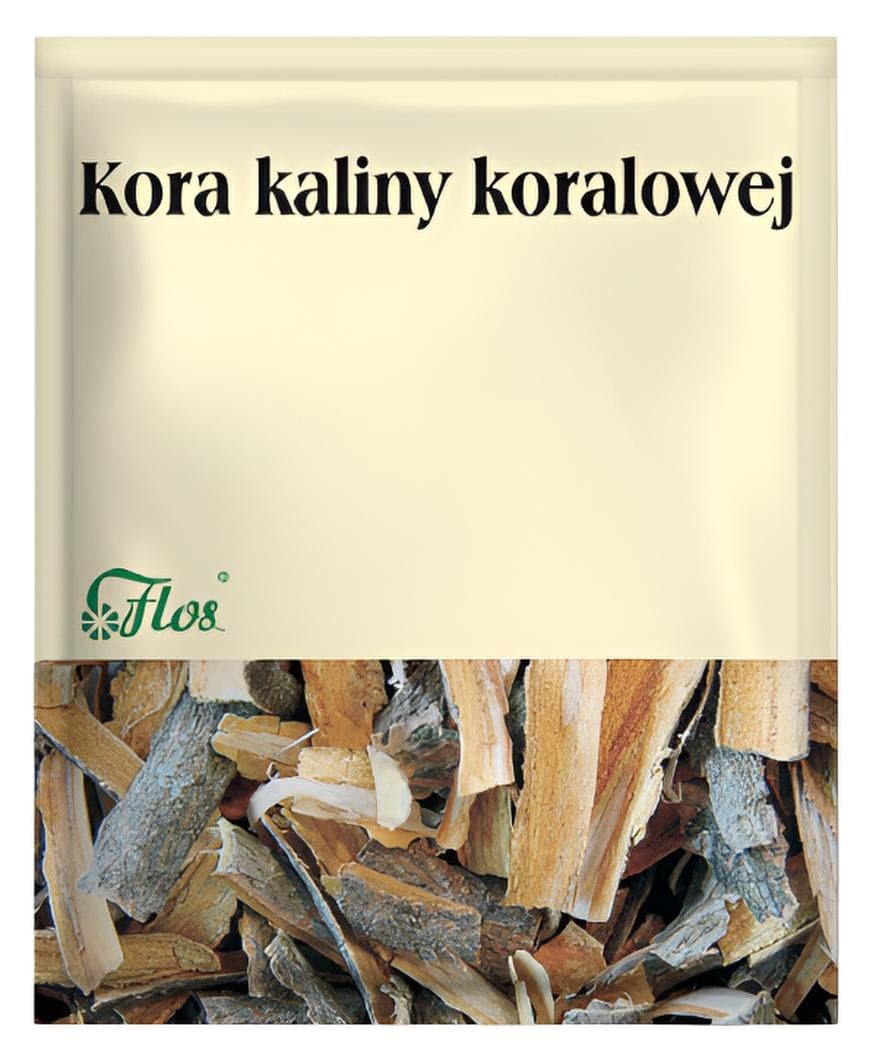 Flos - Guelder Rose Bark - 50g – Flos förpackning