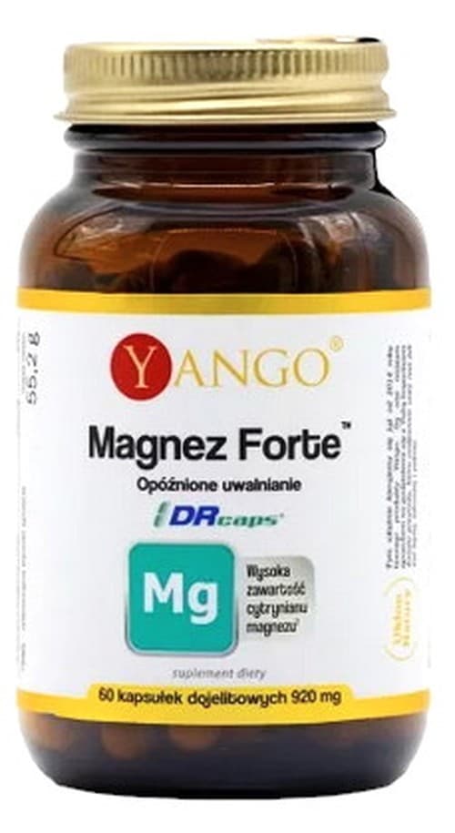 Yango - Magnesium Forte - 60 Caps – Yango förpackning