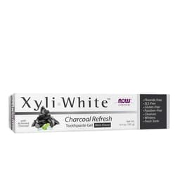 NOW Foods - Xyli·White Charcoal Refresh Toothpaste Gel - 181g