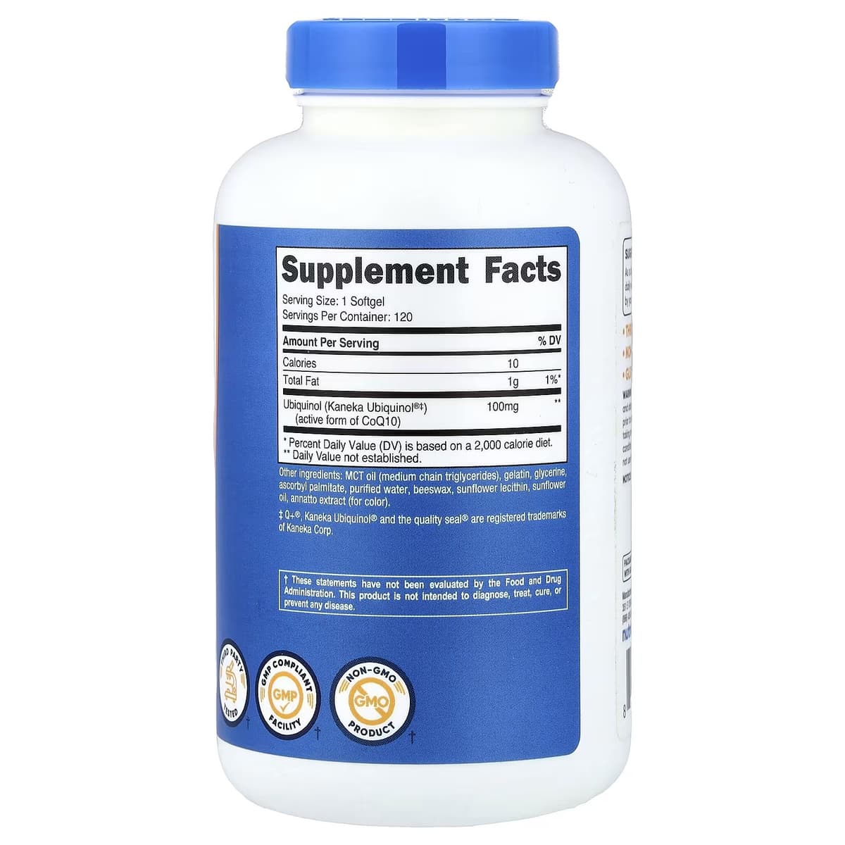 Nutricost - Ubiquinol - 120 Sgels