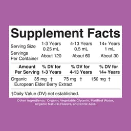 MaryRuth's - Organic Elderberry Liquid Drops - 1 fl oz
