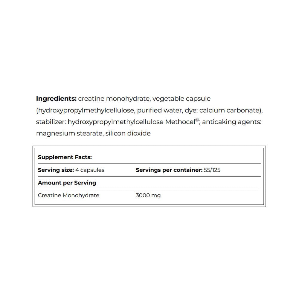 Amix - Creatine Monohydrate Caps - 500 Caps