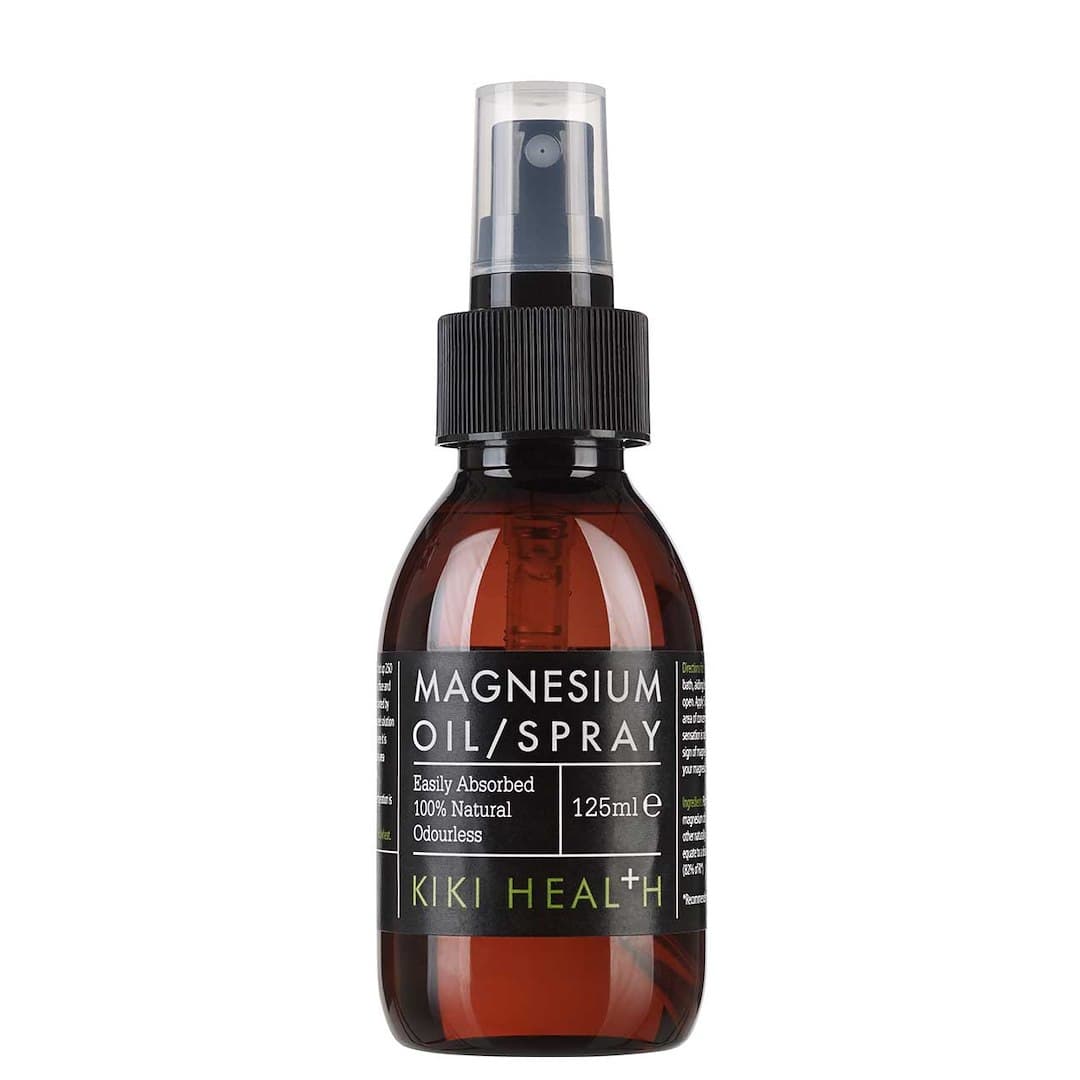 KIKI Health - Magnesium Oil Spray - 125ml – Kiki Health förpackning