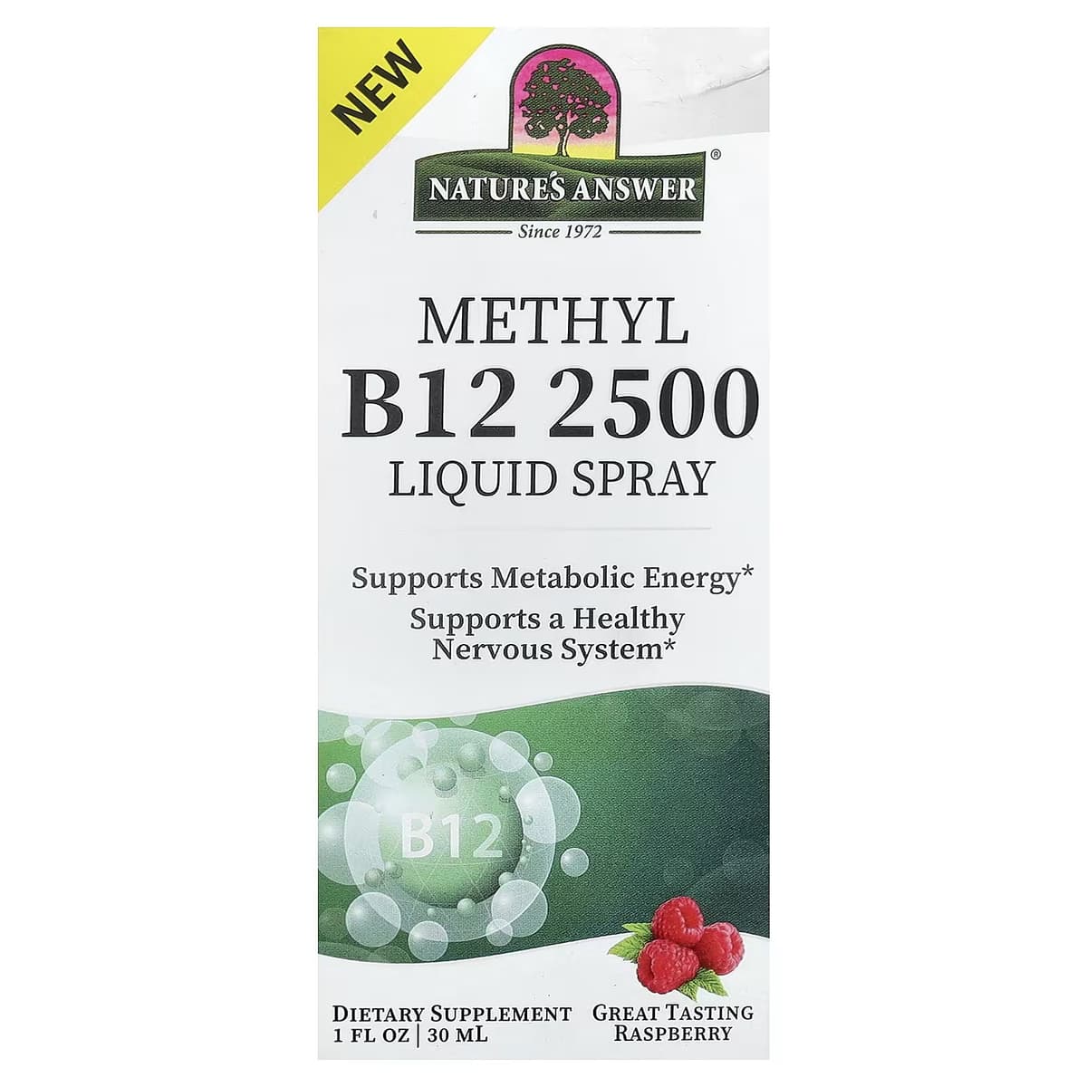 Nature's Answer - Methyl B-12 2500mcg - 30ml