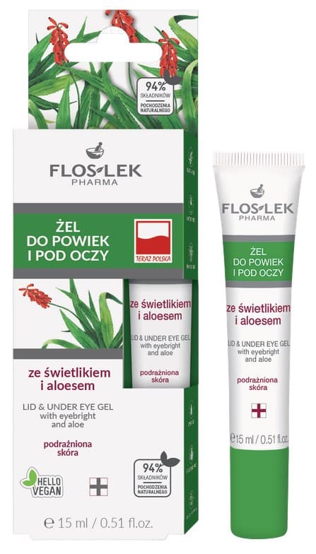 Flos-Lek Pharma - Lid & Under Eye Gel - 15ml