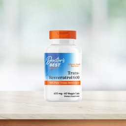 Doctor's Best - Trans-Resveratrol 600 - 60 Vcaps