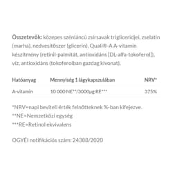 Jutavit - Vitamin A 10000IU - 50 Db (50 Caps)