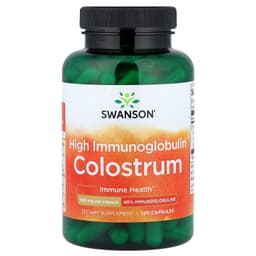 Swanson - High Immunoglobulin Colostrum - 120 Caps