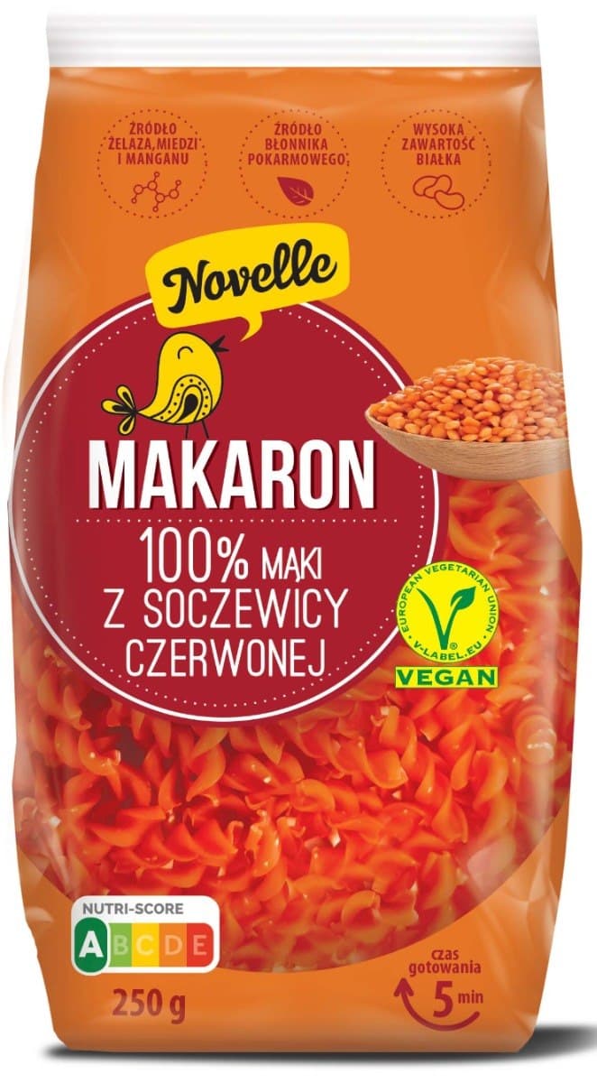 Novelle - Red Lentil Pasta - 250g