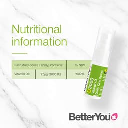 Better You - Dlux3000 Daily Vitamin D Oral Spray - 15ml