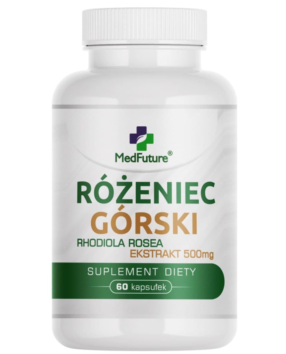 MedFuture - Rhodiola Rosea Extract - 60 Caps – MedFuture förpackning