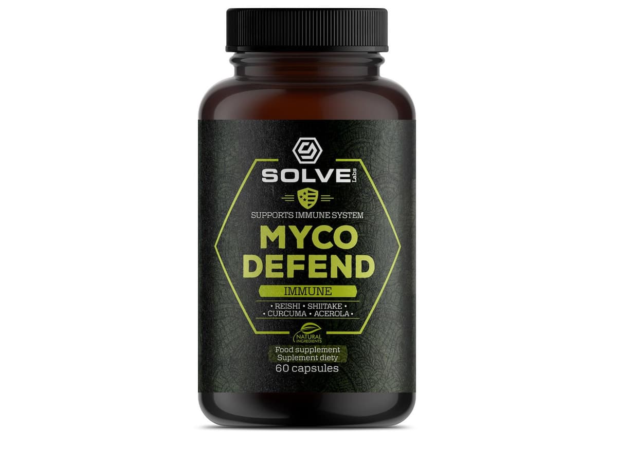 SolveLabs - Myco Defend - 60 Caps – SolveLabs förpackning