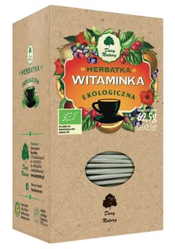 Dary Natury Organic Herbal Tea With Vitamins
